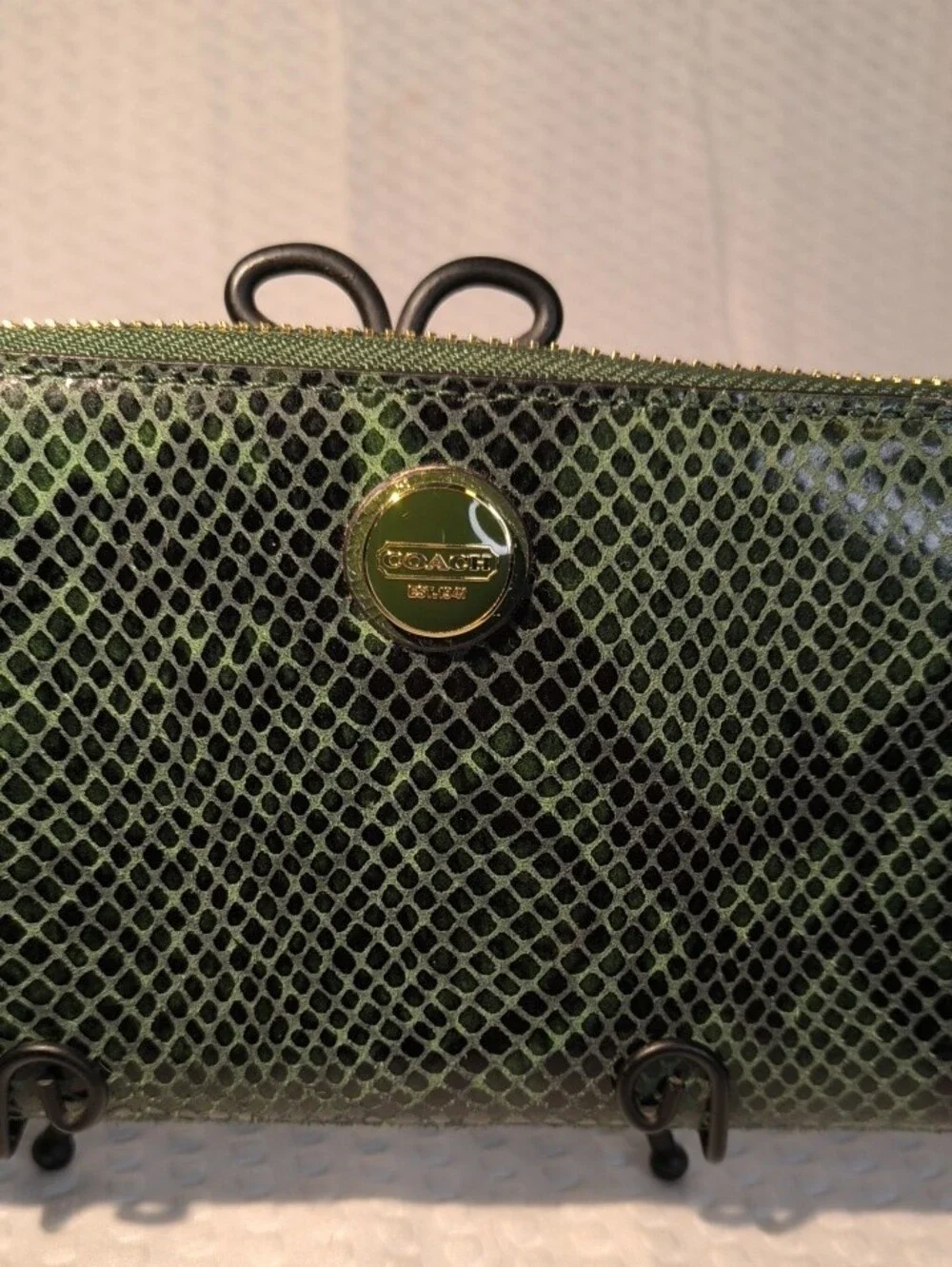 Coach stylish green